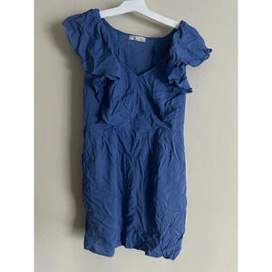 Alythea Women’s Dress Flutter Sleeve Casual size L